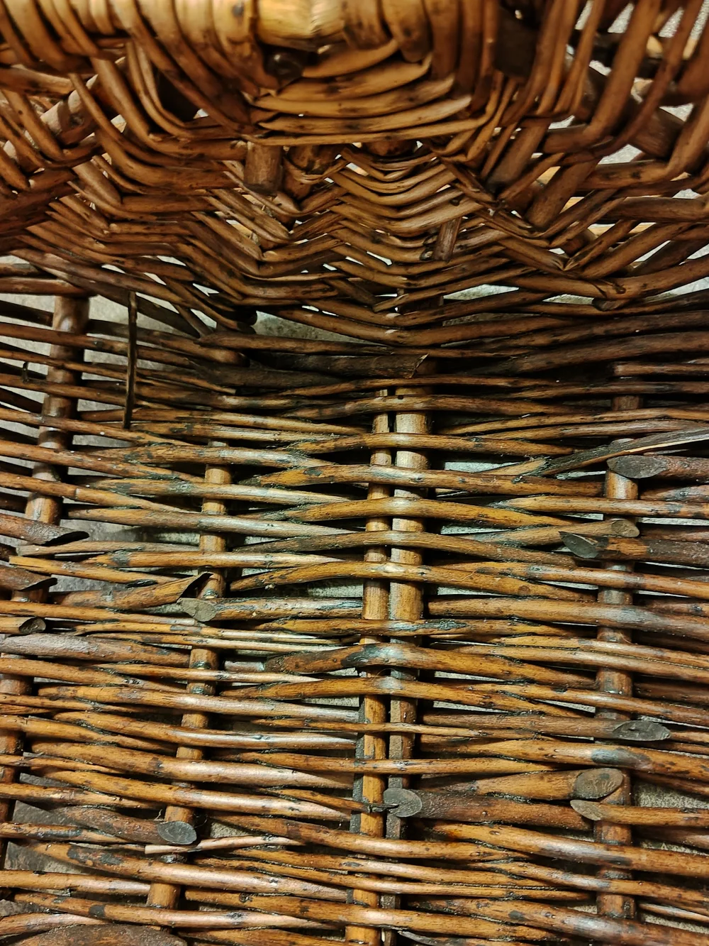 Source Unknown Handwoven Willow Basket - Brown